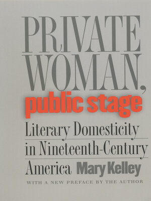 cover image of Private Woman, Public Stage